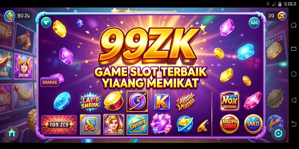 Tampilan gameplay Slot yang menarik di 99ZK.