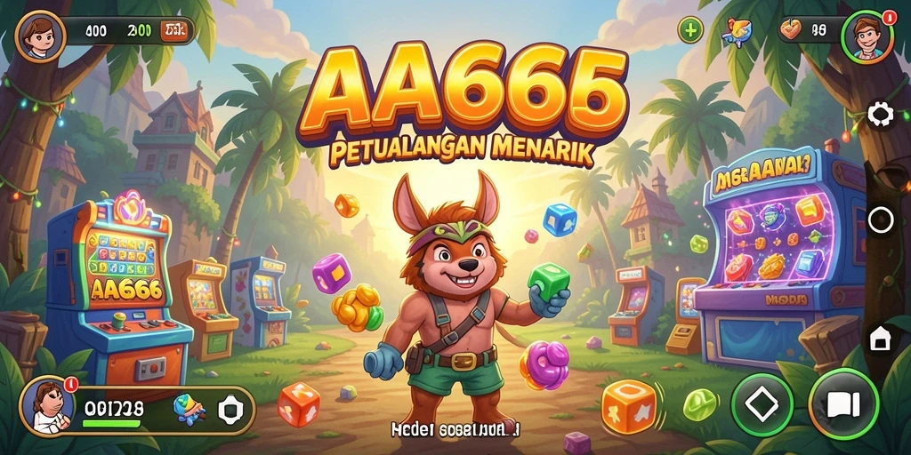 Tampilan gameplay seru dalam AA666 yang penuh dengan tantangan.