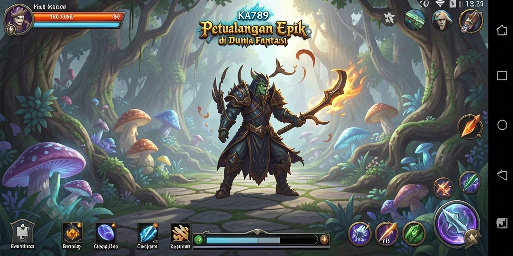 Tangkapan layar gameplay KA789 menampilkan pertarungan yang seru dan grafik menawan.