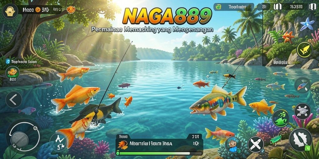 Tangkapan ikan besar dalam gameplay NAGA889 yang mendebarkan.